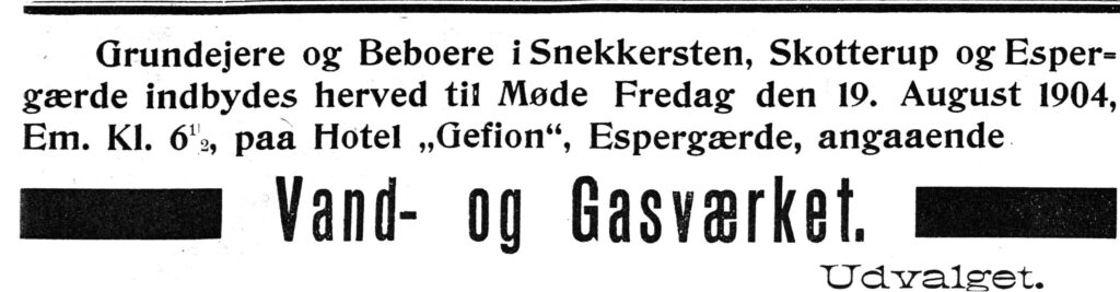 Annonce fra 1904